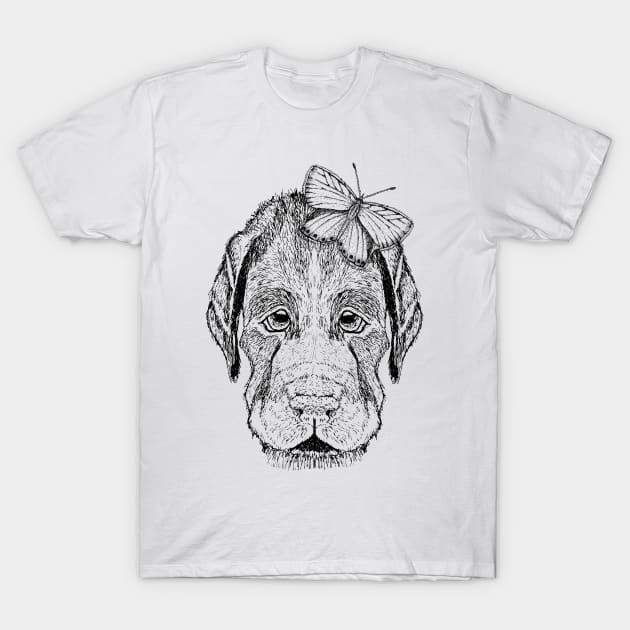 Dog 6 T-Shirt by msmart